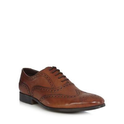 Clarks Tan leather 'Banfield Limit' brogues